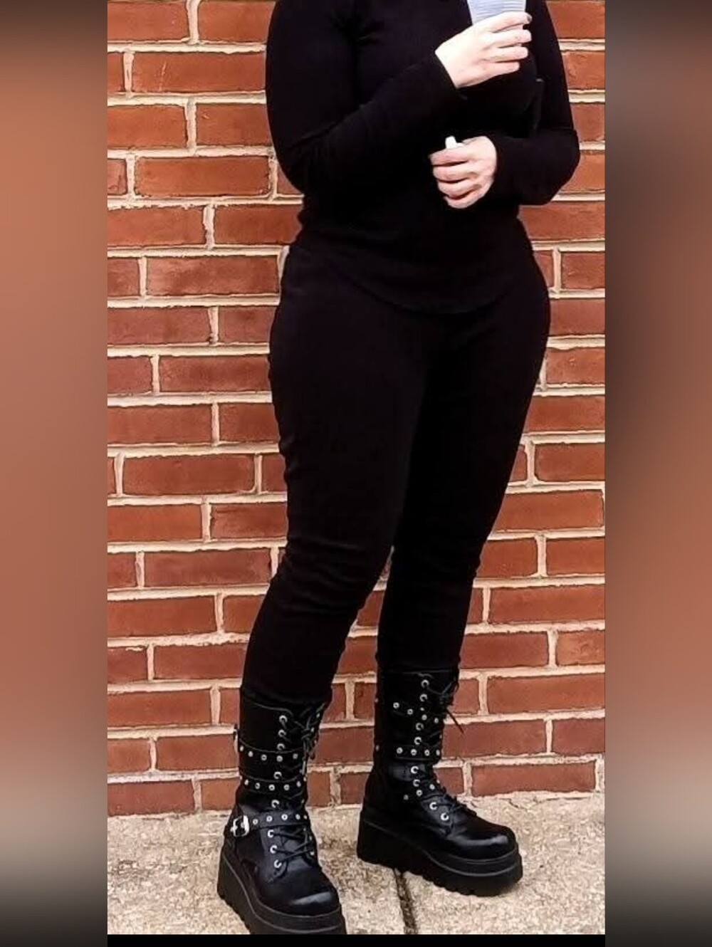 Combat Platform Boots